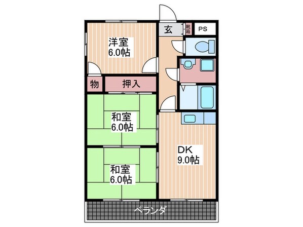 スタ－ライトコトブキの物件間取画像